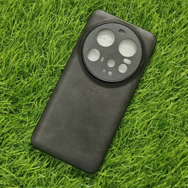 Mi 15 Ultra Premium Leather Finish Back Cover - Image 7