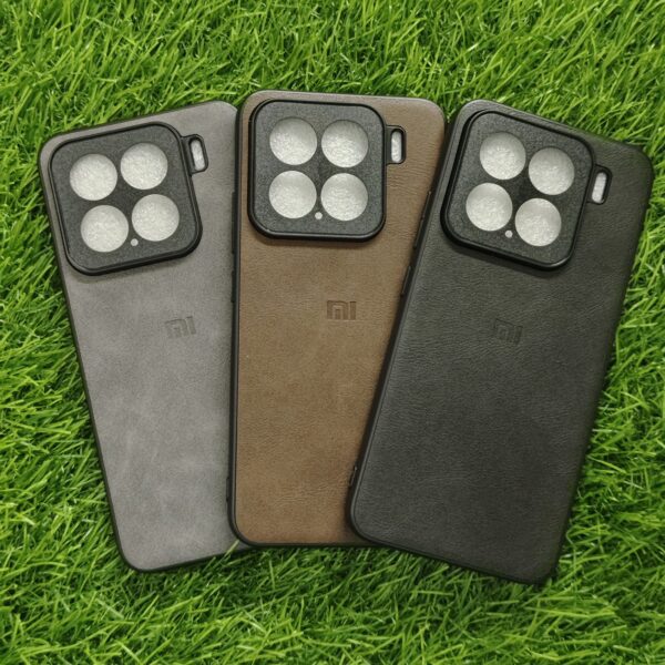Mi 15 Premium Leather Finish Back Cover