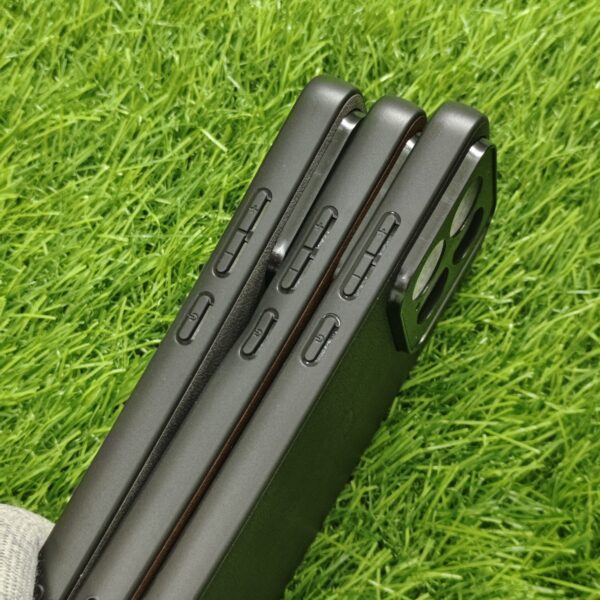 Mi 15 Premium Leather Finish Back Cover - Image 3