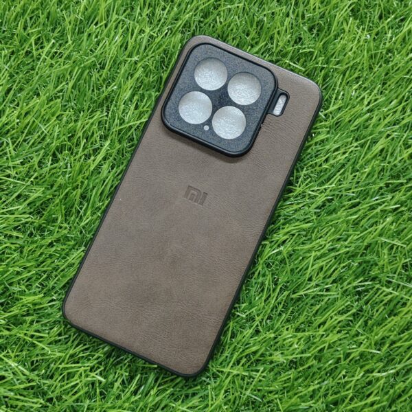 Mi 15 Premium Leather Finish Back Cover - Image 6