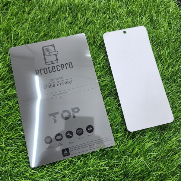 Realme 10 Pro Plus Matte Privacy Membrane Screen Protector - Image 3