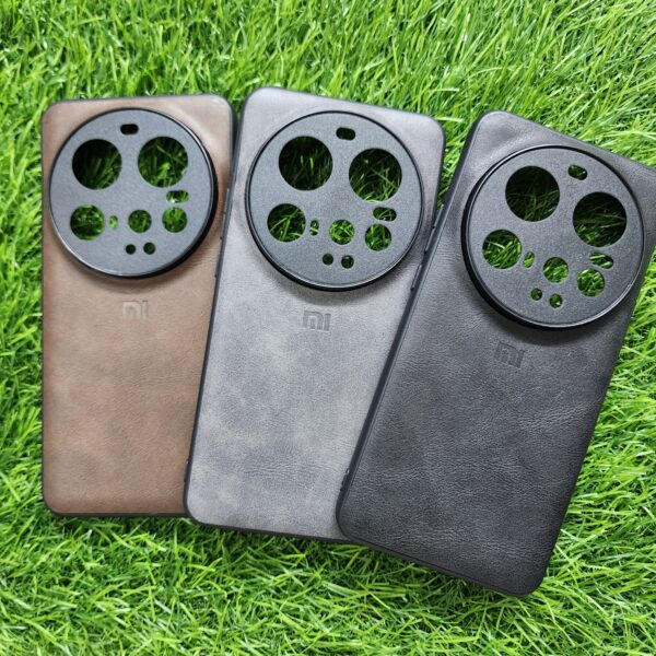Xiaomi 15 Ultra Premium Leather Finish Back Cover