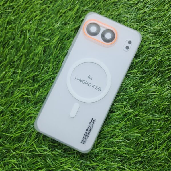 Oneplus Nord 4 MagSafe Matte PC Hard Back Cover Ultra Thin With Camera Ring - Image 7