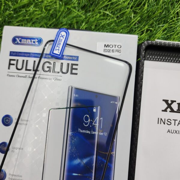 Moto Edge 60 Pro Original Curved Full Glue Tempered Glass - Image 3