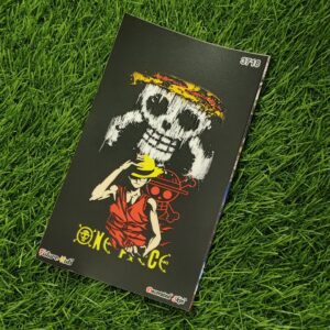 ONE PIECE 3D Design Texture Skin For Realme Mobile- BLACK