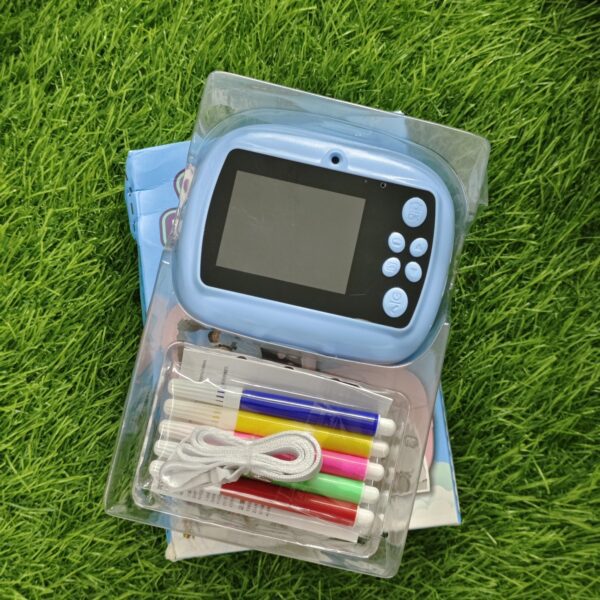 DIY Instant Digital Camera for Kids with Printer Black & White - Image 6