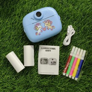 DIY Instant Digital Camera for Kids with Printer Black & White
