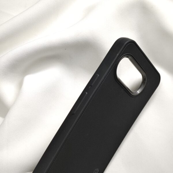 Google Pixel 9a Black Nilkin Back Cover with cloth inside - Image 3