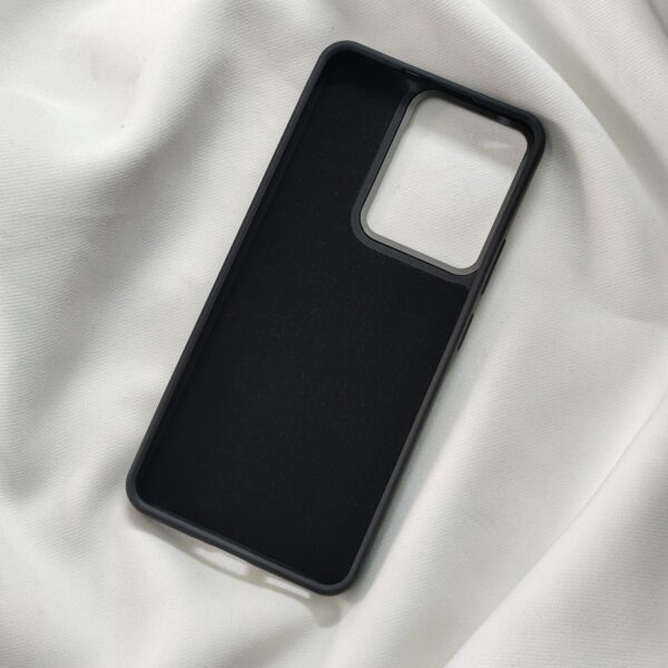 Realme 14T Black Nilkin Back Cover with cloth inside - Image 7