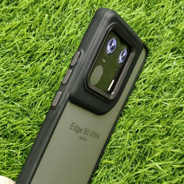 Moto Edge 50 Ultra New Camera Ring Matte Skin Back Cover - Image 3