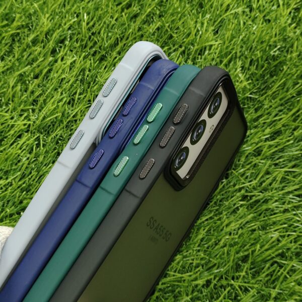 Samsung A55 5G New Camera Ring Matte Skin Back Cover - Image 3