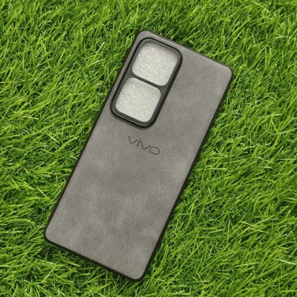 Vivo V30 & V30 Pro Premium Leather Finish Back Cover - Image 6
