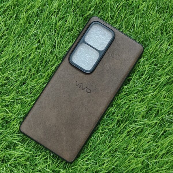 Vivo V30 & V30 Pro Premium Leather Finish Back Cover - Image 8