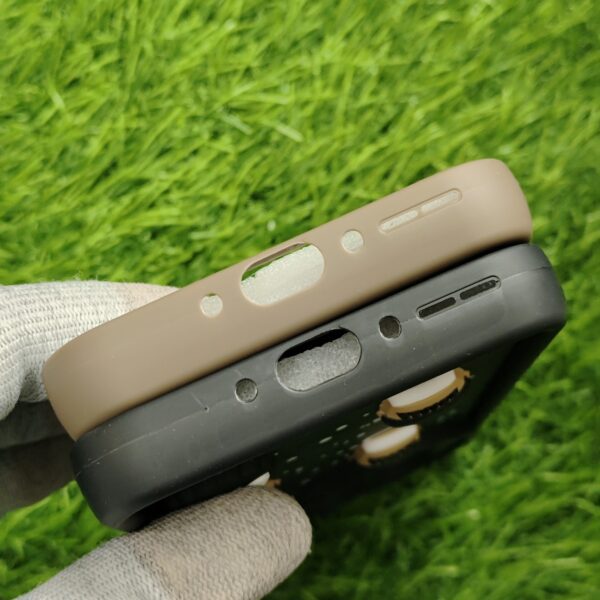 Oneplus 13 Silicone Stylish Coffee Faces Back Cover - Image 4