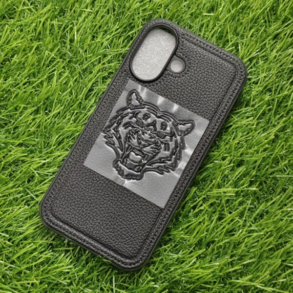 iPhone 16 15 14 13 Series Premium Tiger Back Cover