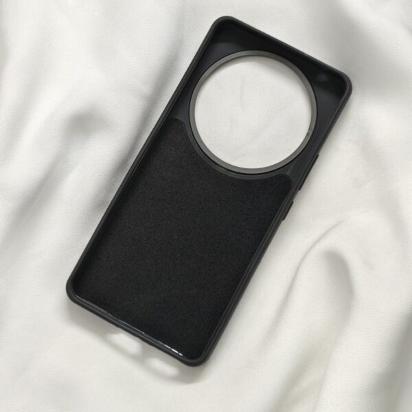 Vivo T4 & iQOO Z10 Black Nilkin Back Cover with cloth inside - Image 7