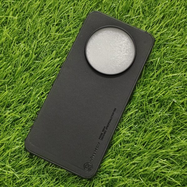 Realme 12 Plus Premium Black Nilkin Flexible Back Cover