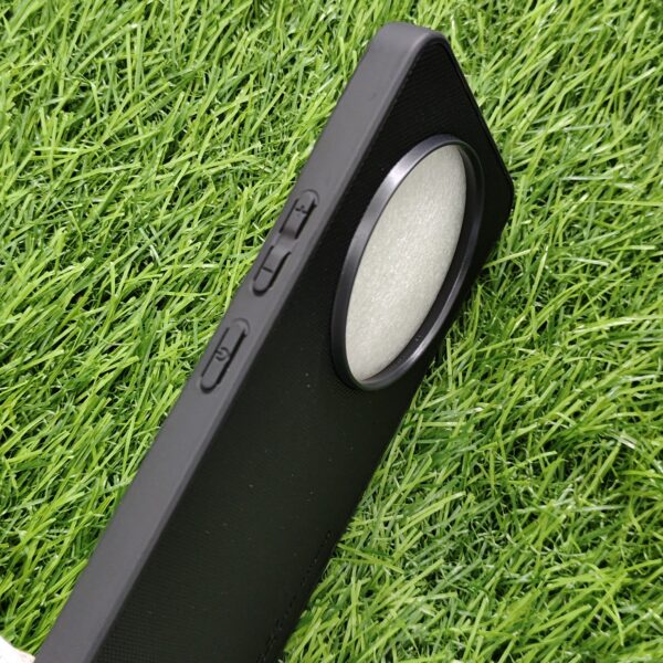 Realme 12 Plus Premium Black Nilkin Flexible Back Cover - Image 3