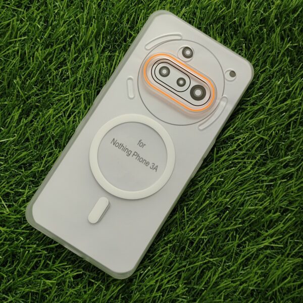 Nothing Phone 3a MagSafe Matte PC Hard Back Cover Ultra Thin With Camera Ring - Image 8