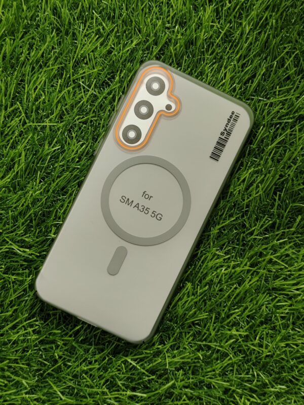 Samsung A35 5G MagSafe Matte PC Hard Back Cover Ultra Thin With Camera Ring - Image 6