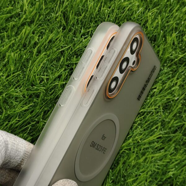 Samsung S23 FE MagSafe Matte PC Hard Back Cover Ultra Thin With Camera Ring - Image 3