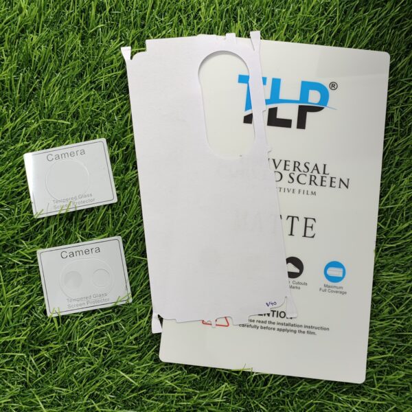 Vivo V40 Accessories Combo New Camera Lens & Back Lamination