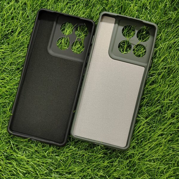 Moto Edge 60 Pro Stylish Silicon Back Cover with cloth inside - Image 7