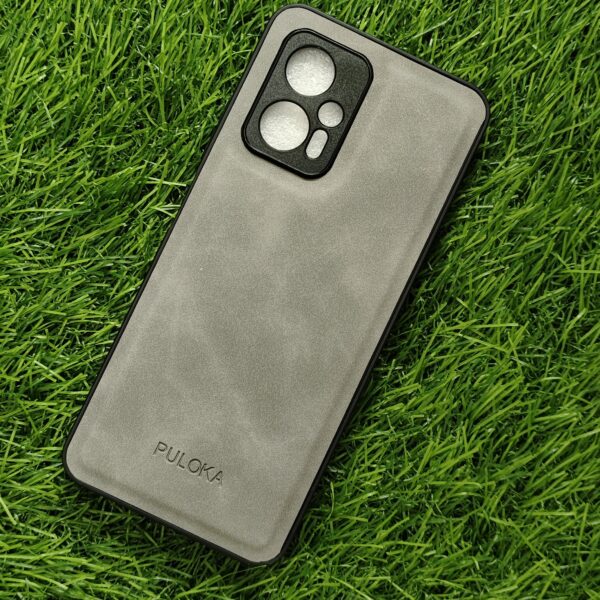 Redmi K50i Puloka Leather Finish Back Cover - Image 6
