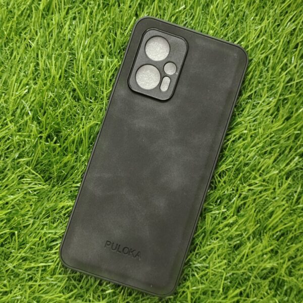 Redmi K50i Puloka Leather Finish Back Cover - Image 9