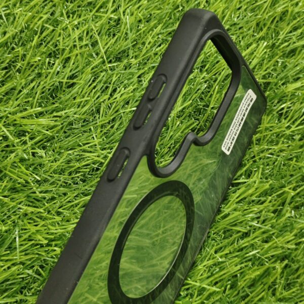 Samsung S25 Ultra Silicon Doyers MagSafe Transparent Back Cover - Image 3