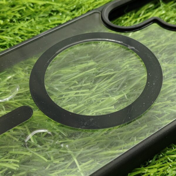 Samsung S25 Ultra Silicon Doyers MagSafe Transparent Back Cover - Image 6