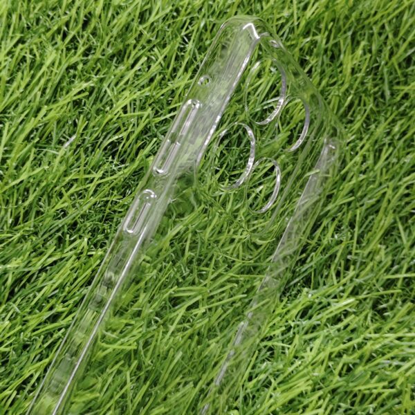 Moto Edge 60 Stylus Transparent Crystal PC Hard Back Cover - Image 3