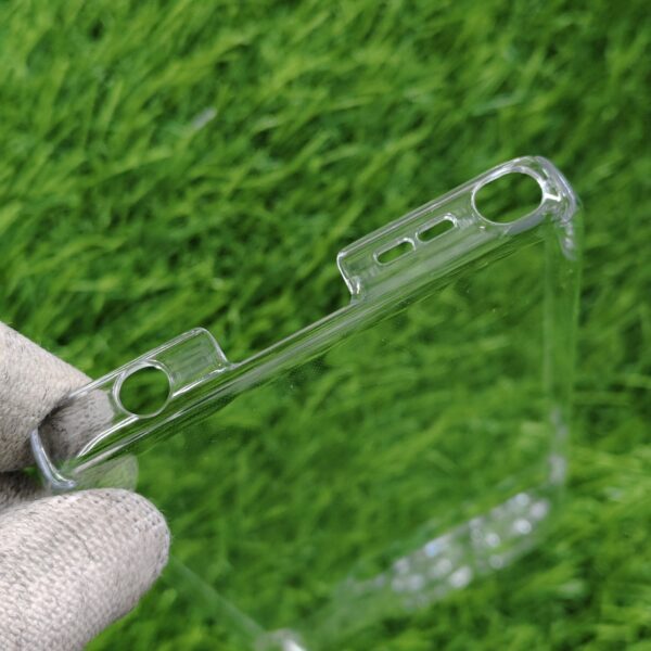 Moto Edge 60 Stylus Transparent Crystal PC Hard Back Cover - Image 4