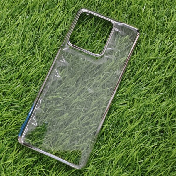 Moto Edge 60 Fusion Transparent Chrome PC Hard Back Cover - Image 6