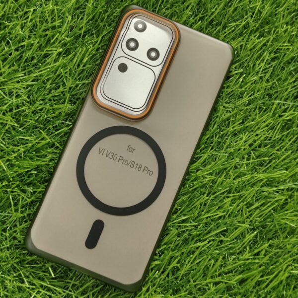 Vivo V30 & V30 Pro MagSafe Matte PC Hard Back Cover Ultra Thin With Camera Ring - Image 8