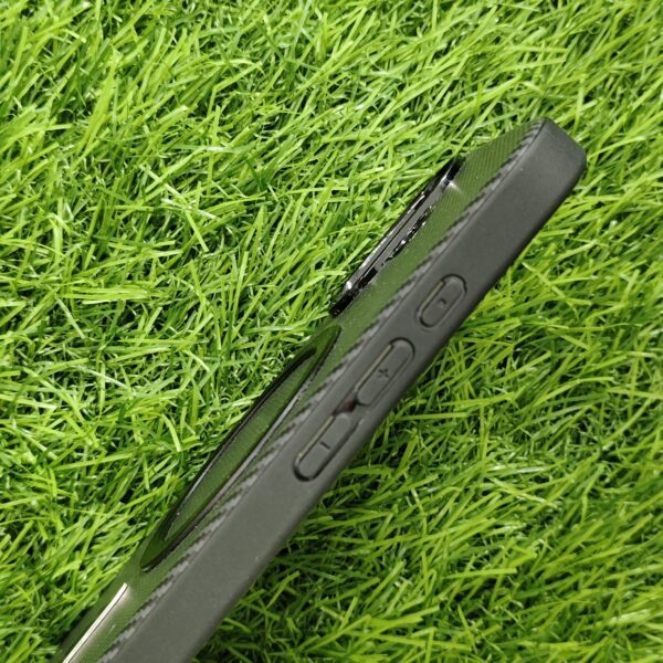 iPhone 16 Premium Carbon Back Cover With Soft Cloth Inside - Image 5
