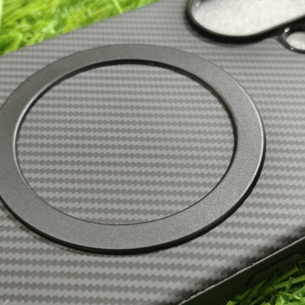 iPhone 16 Premium Carbon Back Cover With Soft Cloth Inside - Image 7