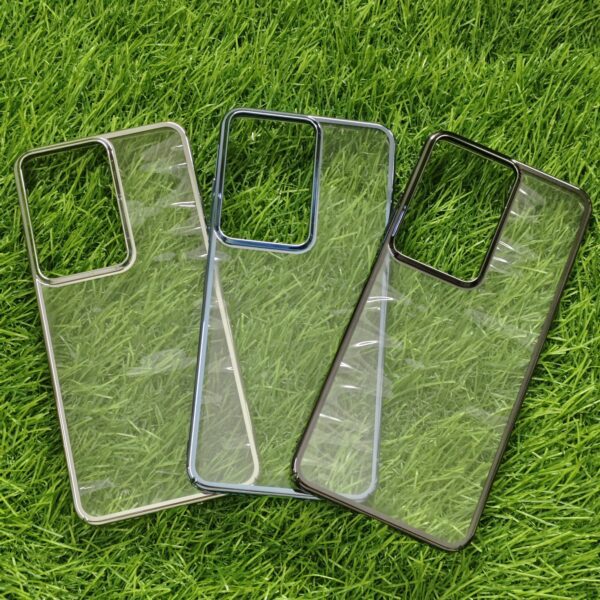 Realme 80X Transparent Chrome PC Hard Back Cover