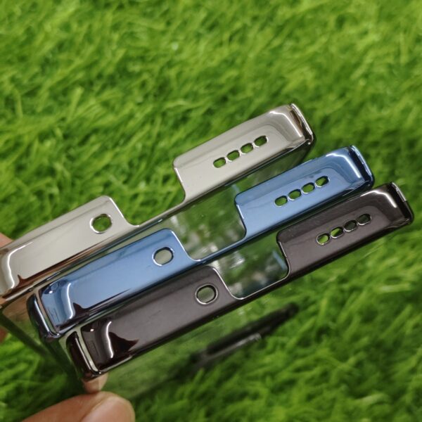 Realme 80X Transparent Chrome PC Hard Back Cover - Image 4