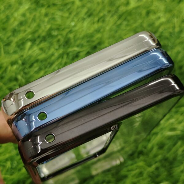 Realme 80X Transparent Chrome PC Hard Back Cover - Image 5