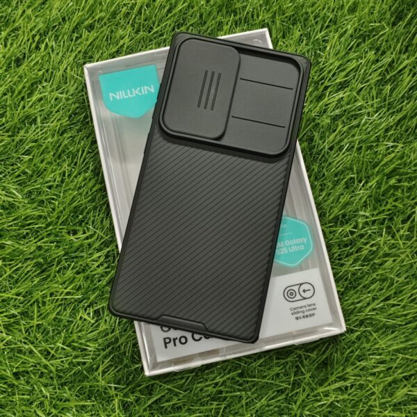 Samsung S25 Ultra Black Shutter Nilkin Back Cover