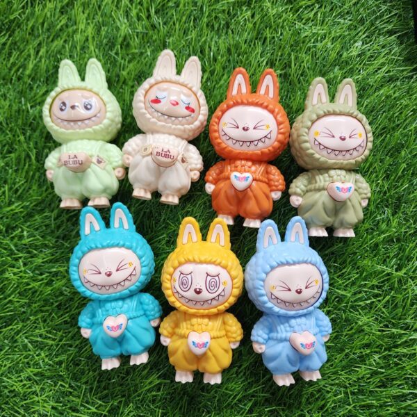 Spinning Face Cartoon Keychain