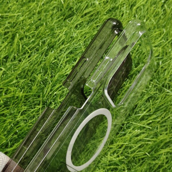 Vivo T4X & Y29 Magsafe Transparent PC Hard Crystal Back Cover - Image 3
