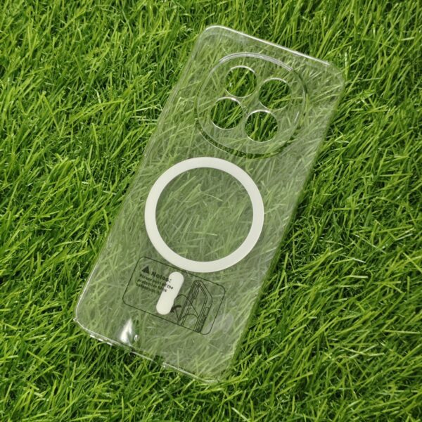 Oppo F29 Pro Magsafe Transparent PC Hard Crystal Back Cover - Image 6