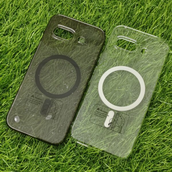 Google Pixel 9a Magsafe Transparent PC Hard Crystal Back Cover
