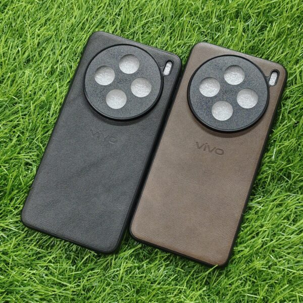 Vivo X200 5G Premium Leather Finish Back Cover