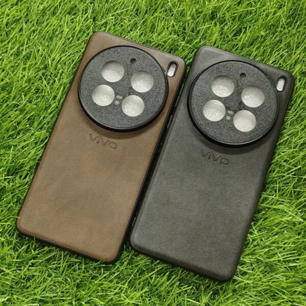 Vivo X200 Pro 5G Premium Leather Finish Back Cover
