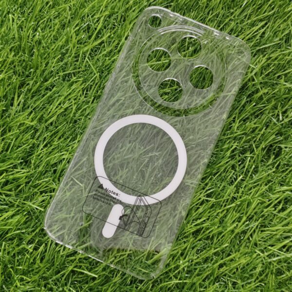 Oppo Find X8 Magsafe Transparent PC Hard Crystal Back Cover - Image 7