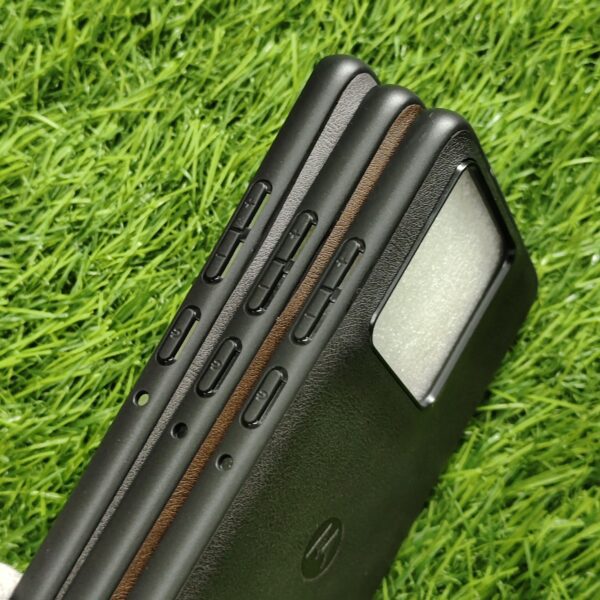 Moto Edge 60 Pro Premium Leather Finish Back Cover - Image 3