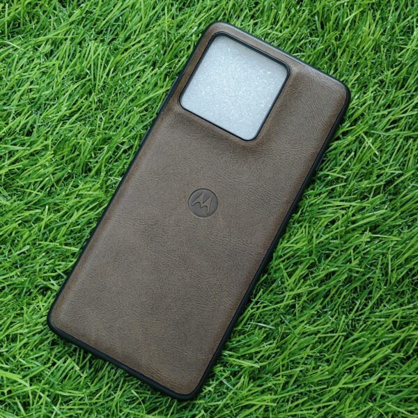 Moto Edge 60 Pro Premium Leather Finish Back Cover - Image 8